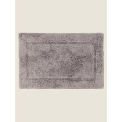 George Home Grey Egyptian Cotton Bath Mat
