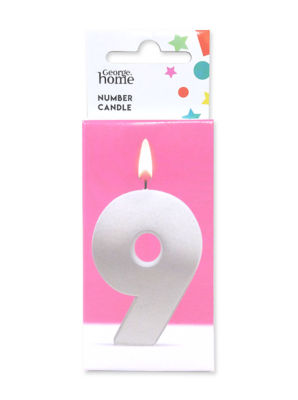 George Home Large Foil Candle - 9