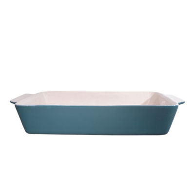George Home Teal Non-Stick Retro Roaster - 41cm