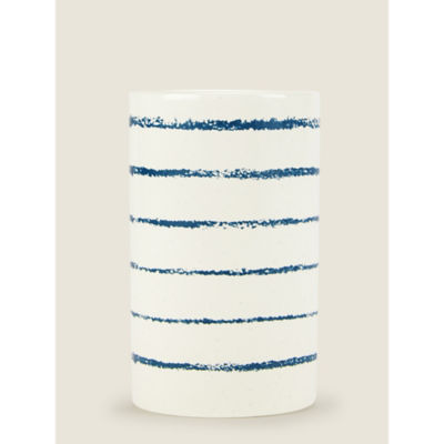 George Home Navy Nautical Stripe Tumbler