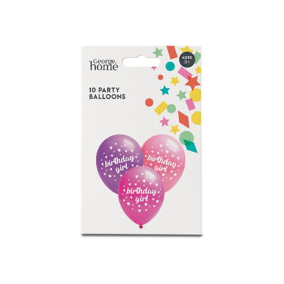 George Home Birthday Girl Balloons
