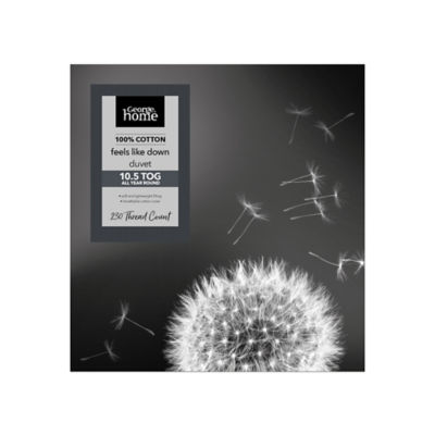 George Home Luxury Feels Like Down Duvet - 10.5 Tog