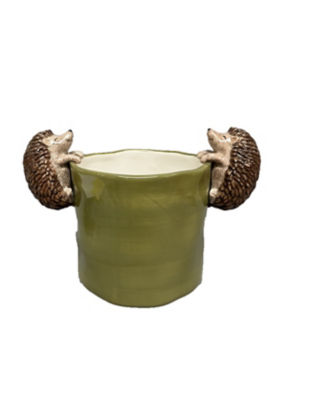 George Home Hedgehog Planter 22x13x15cm