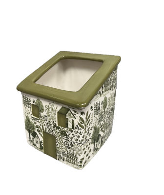 George Home Sage House Planter 11x10.5x13cm