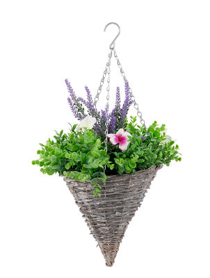 George Home Hanging Flower Basket 25cm