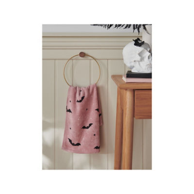 At Home with Stacey Solomon Printed Pumpkin Guest Towel