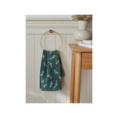 At Home with Stacey Solomon Blue Eucalyptus Guest Towel
