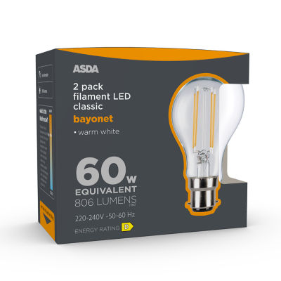 Asda Fil Ashape 806L Gl Cle B22 25H 27K Non 2P
