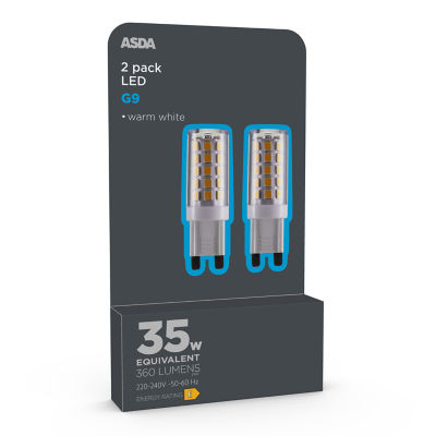 ASDA Led G9 360L Wh 15H 30K Non 2P