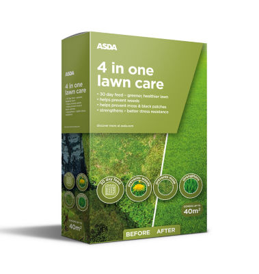 ASDA 4 in1 Lawn Care 40m2