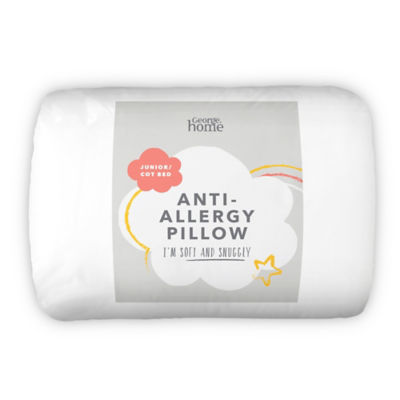 George Home Anti Allergy Pillow - Cotbed