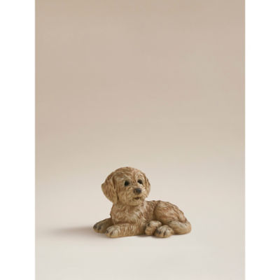 George Home Brown Resin Cockapoo Garden Ornament 18.4x17.8x17.6 cm