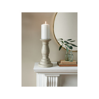 At Home with Stacey Solomon Natural Candle holder