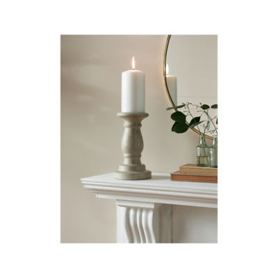 At Home with Stacey Solomon Natural Candle holder