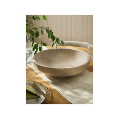 At Home with Stacey Solomon Stacey Solomon Natural Large Decorative Bowl