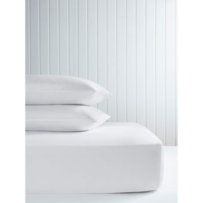 George Home White Soft Touch Sheet & Pillowcase Set - Double