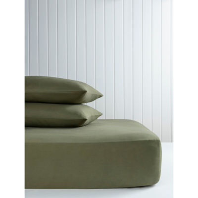 George Home Green Soft Touch Sheet & Pillowcase Set - King