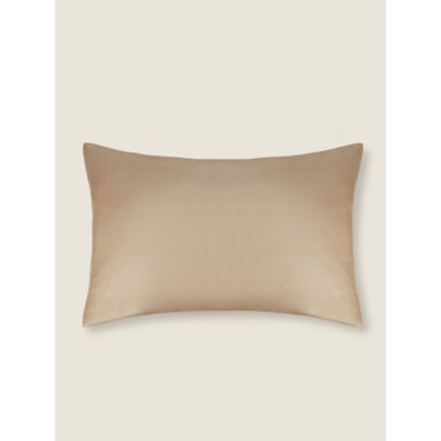 George Home Natural Luxuriously True Grip Soft 100% Cotton 300 Thread Count Pillowcase
