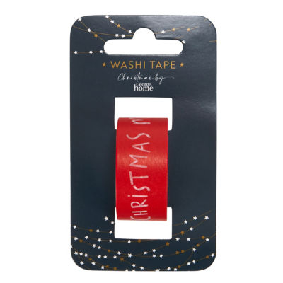 George Home Red Washi Tape