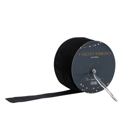 George Home Black Velvet Ribbon