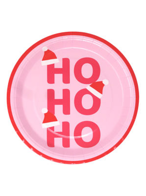 George Home Ho Ho Ho Paper Plates