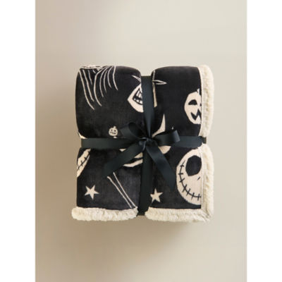 George Home Disney Nightmare Before Christmas Sherpa Throw
