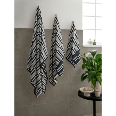 George Home Mingle Stripe Bath Sheet