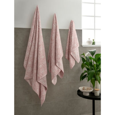 George Home Heritage Pink Floral Hand Towel