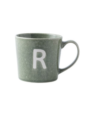 George Home Alphabet Reactive Stoneware Mug