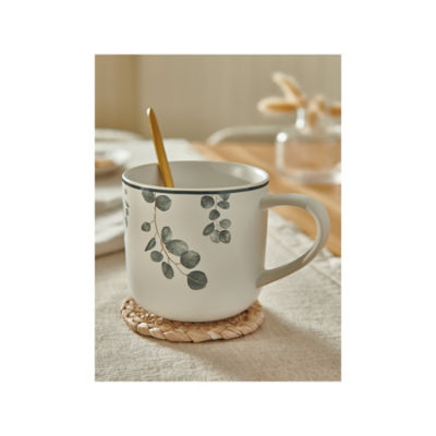 At Home with Stacey Solomon White Eucalyptus Mug