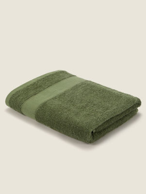 George Home Fresher For Longer Bath Towel - Green