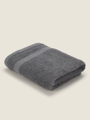 George Home Fresher For Longer Hand Towel - Charcoal