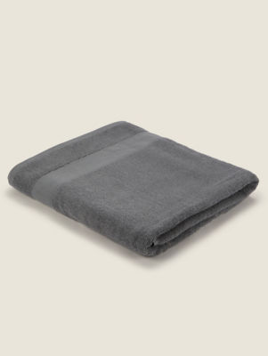 George Home Fresher For Longer Bath Sheet - Charcoal