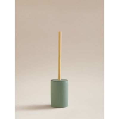 George Home Green Bamboo Toilet Brush