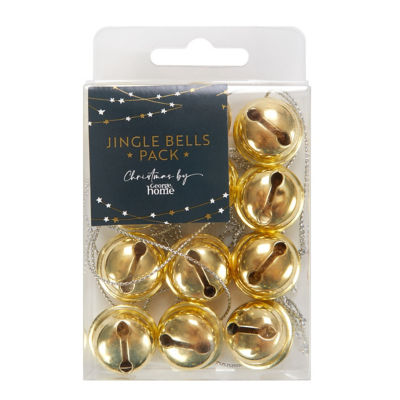 George Home Gold Jingle Bells - 12 Pack