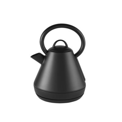 George Home Black Fast Boil Pyramid Kettle 1.7L