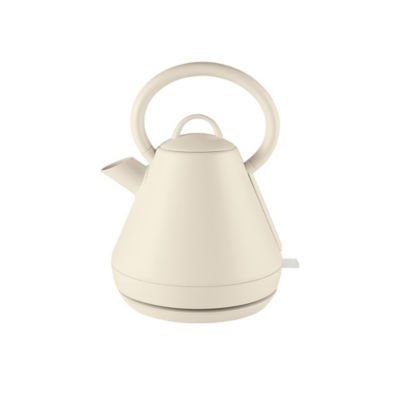 George Home Cream Fast Boil Pyramid Kettle 1.7L