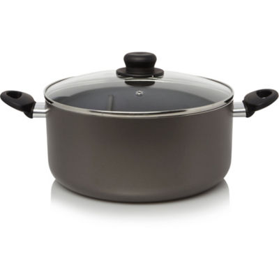 George Home Non-Stick Stockpot Aluminium 28cm
