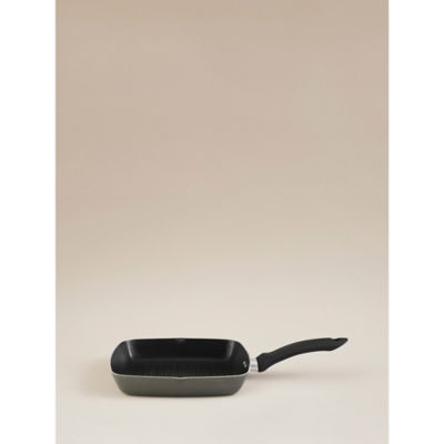 George Home Non-Stick Grill Pan Aluminium 24cm