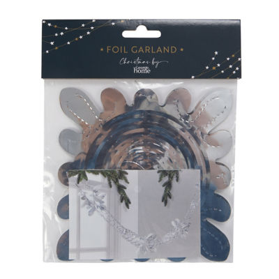 George Home Silver Foil Garland