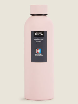 George Home Pink Double Walled Bottle