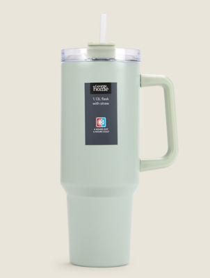 George Home 40oz Tumbler with Straw and Handle