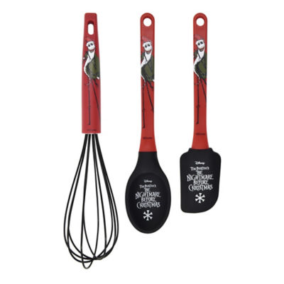 George Home Nightmare Before Christmas Red Utensil Set