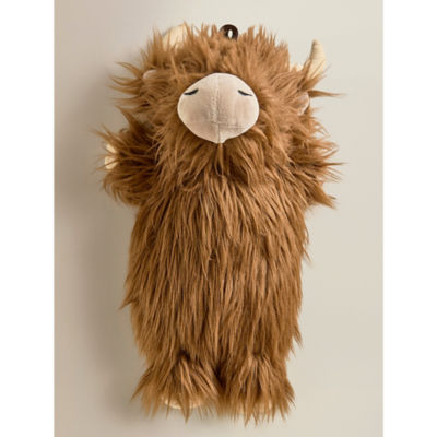 George Home Brown Highland Cow Hot Water Bottle