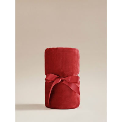 George Home Plain Super Soft Throw