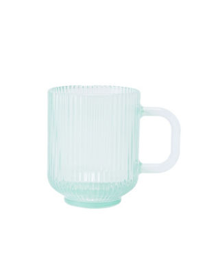 George Home Ribbed Green Tea Mug
