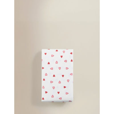 George Home Red & White Hearts Wipe Clean Tablecloth