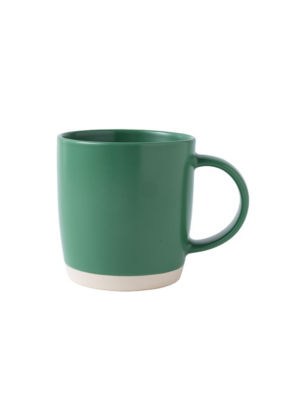 George Home Forest Green Bisque Mug