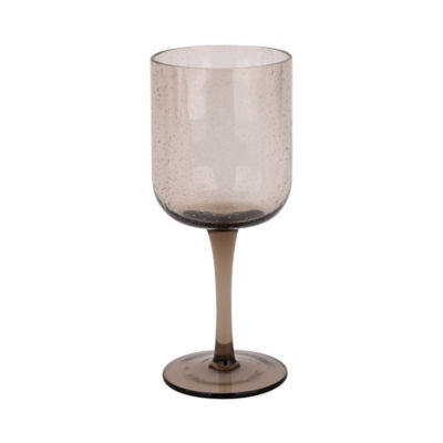 George Home Grey Bubble Wine Glass