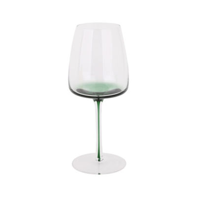 George Home Green Stem Wine Glass